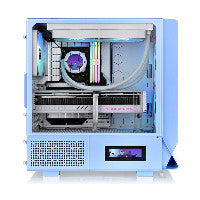 Thermaltake Ceres 330 ATX Mid Tower Blue ARGB Tempered Glass Side Panel