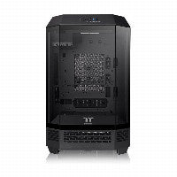 Thermaltake Tower 300 Black Micro-ATX Case; 2x140mm CT Fan Included; Support Up to 420mm Radiator; Horizontal display capable with optional Chassis Stand Kit/Optional LCD Kit; CA-1Y4-00S1WN-00