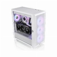 Thermaltake S250 ATX Mid Tower White Tempered Glass ARGB