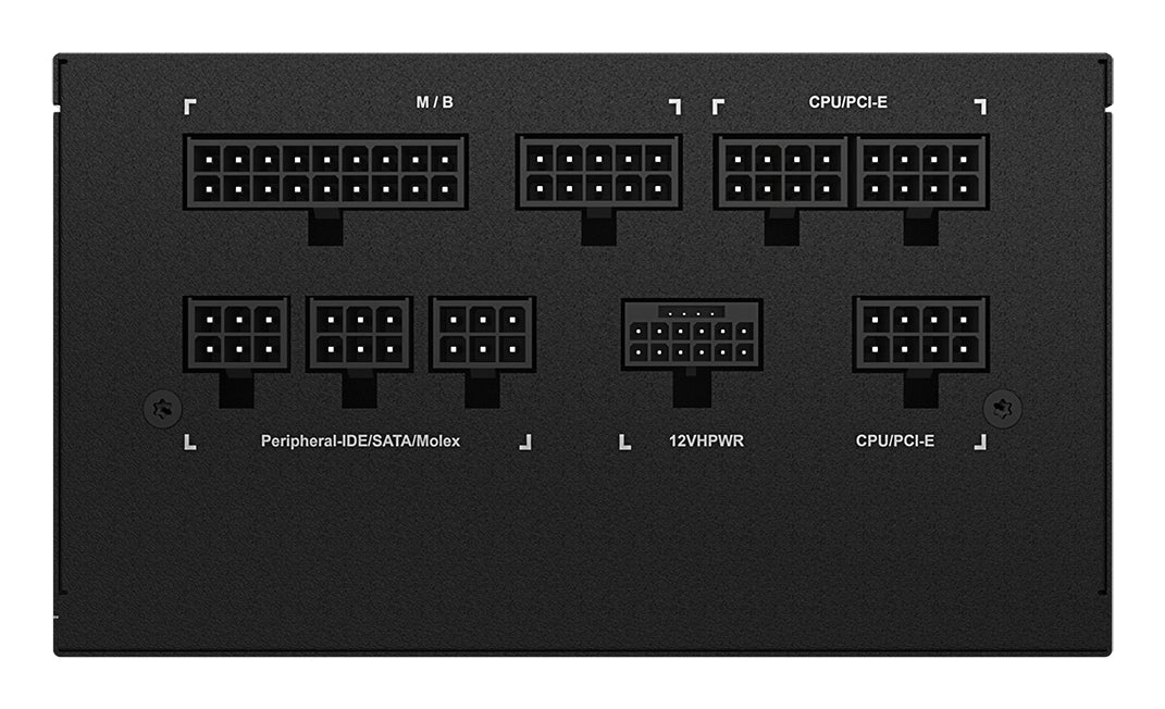 GIGABYTE UD850GM PG5 V2 Netzteil – PCIe Gen 5.1, 80 PLUS Gold, Vollmodulares Design, 120-mm-Lüfter, ATX 3.1-kompatibel, EU-Stecker