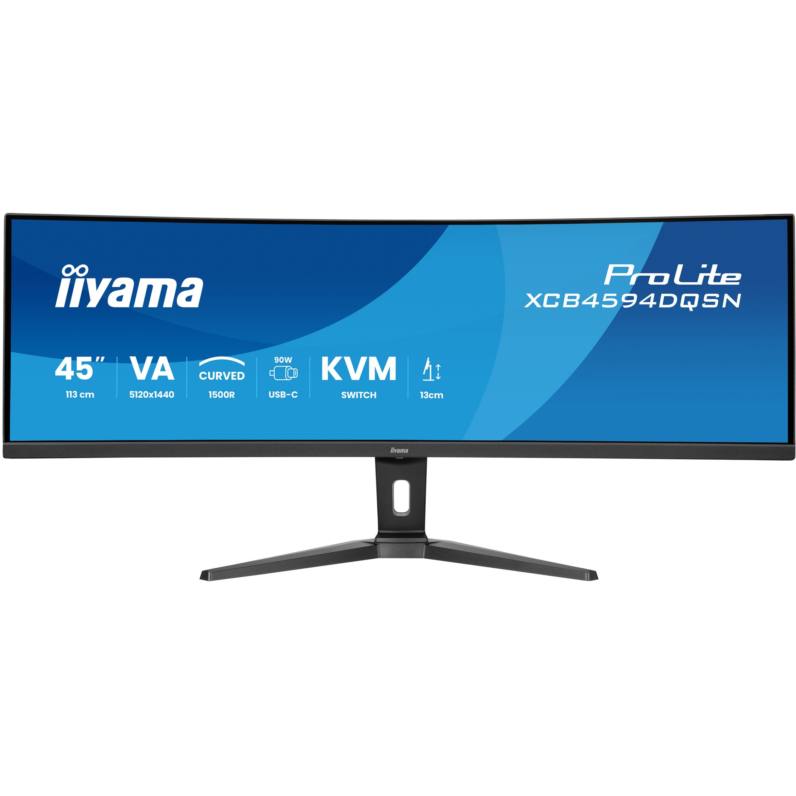 IIYAMA 113cm (44.5") XCB4594DQSN-B1 32:9 2xHDMI+DP+USB-C Cu retail