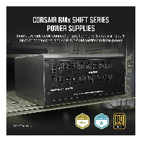 Corsair RM750x SHIFT Black Side Interface 750W Fully Modular 80+ Gold Certified