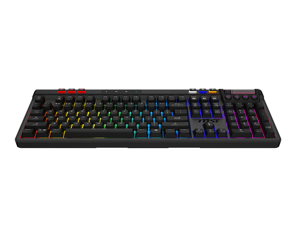 MSI STRIKE PRO WIRELESS Keyboard Gaming USB + Bluetooth QWERTY US English Black