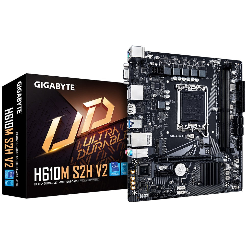 1700 Gigabyte H610M S2H V2 mATX