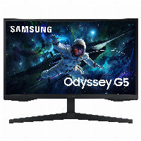 Samsung 68,6cm/27" (2560x1440) Samsung Odyssey G5 S27CG552EU 16:9 QHD Curved 1ms 165Hz HDR10 HDMI DP Black