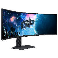 Samsung 124cm/49" (5120x1440) Samsung Odyssey G9 S49CG950EU 32:9 DQHD HDR1000 Curved 1ms 240Hz HDMI DP Black – Ansicht 4