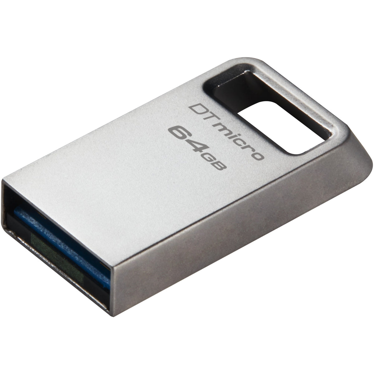CHIAVETTA USB 64GB 3.2 Kingston DataTraveler Micro Argento