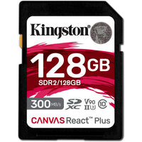 CARD 128GB Kingston Canvas React Plus XC 300MB/s