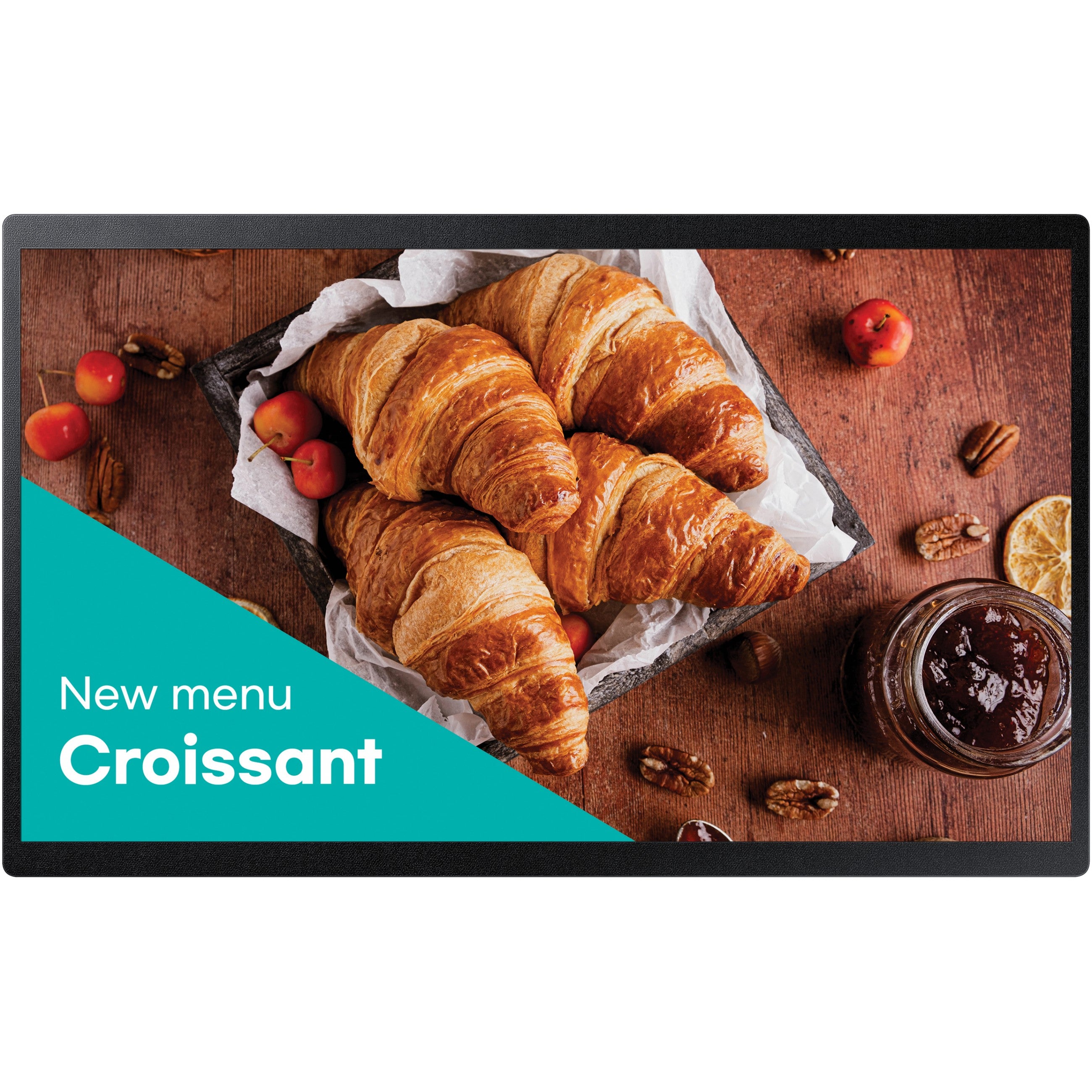 60.5cm/23.8" (1920x1080) Samsung QB24C 16:9 FHD 14ms 16/7 DigitalSignage USB HDMI Ethernet 25%Haze Tizen Black