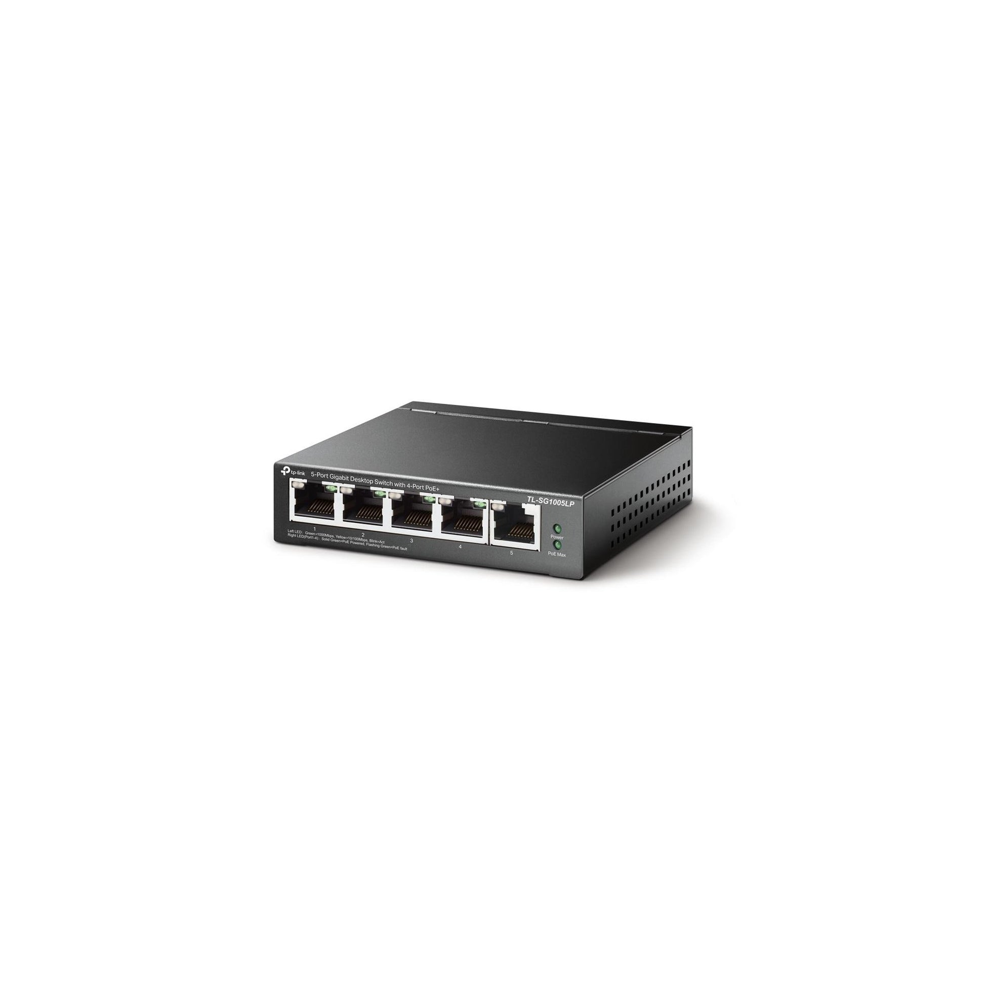 TP-Link TL-SG1005LP:5 Port Desk PoE+ Switch