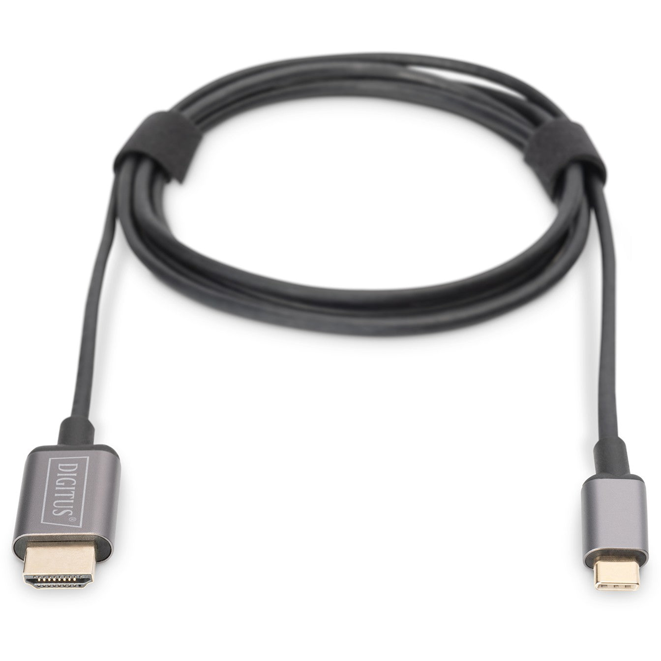 Digitus USB-C > HDMI (ST-ST) 1.8m Adapterkabel 4K UHD 30Hz Black