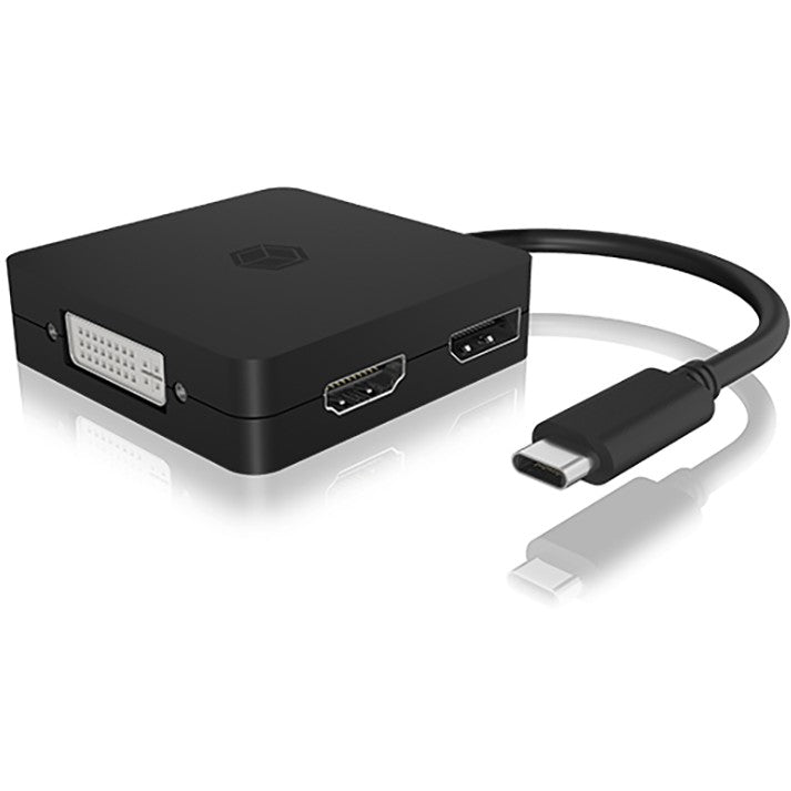 ICY BOX IB-DK1104-C USB-C 4-in-1 Video Adapter