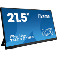 54.5cm/21.5" (1920x1080) iiyama ProLite T2255MSC-B1 16:9 FHD IPS Touch 5ms 60Hz HDMI DP Speaker Black