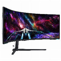 Samsung 144cm/57" (7680x2160) Samsung Odyssey Neo G9 S57CG952NU 32:9 Dual UHD HDR1000 Curved 1ms 240Hz HDMI DP USB Black/White – Ansicht 2