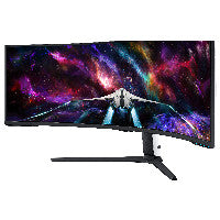 Samsung 144cm/57" (7680x2160) Samsung Odyssey Neo G9 S57CG952NU 32:9 Dual UHD HDR1000 Curved 1ms 240Hz HDMI DP USB Black/White – Ansicht 5