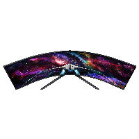 Samsung 144cm/57" (7680x2160) Samsung Odyssey Neo G9 S57CG952NU 32:9 Dual UHD HDR1000 Curved 1ms 240Hz HDMI DP USB Black/White – Ansicht 6