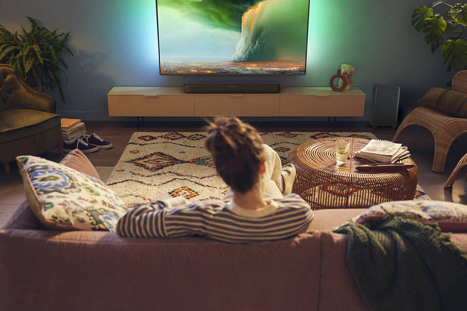 Philips 5300 series TAB5309/10 Soundbar-Lautsprecher Grau 2.1 Kanäle 120 W