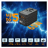 Verbatim Verbatim UTA-05 65W Universal Reise Ladeadapter GaN III – Ansicht 2