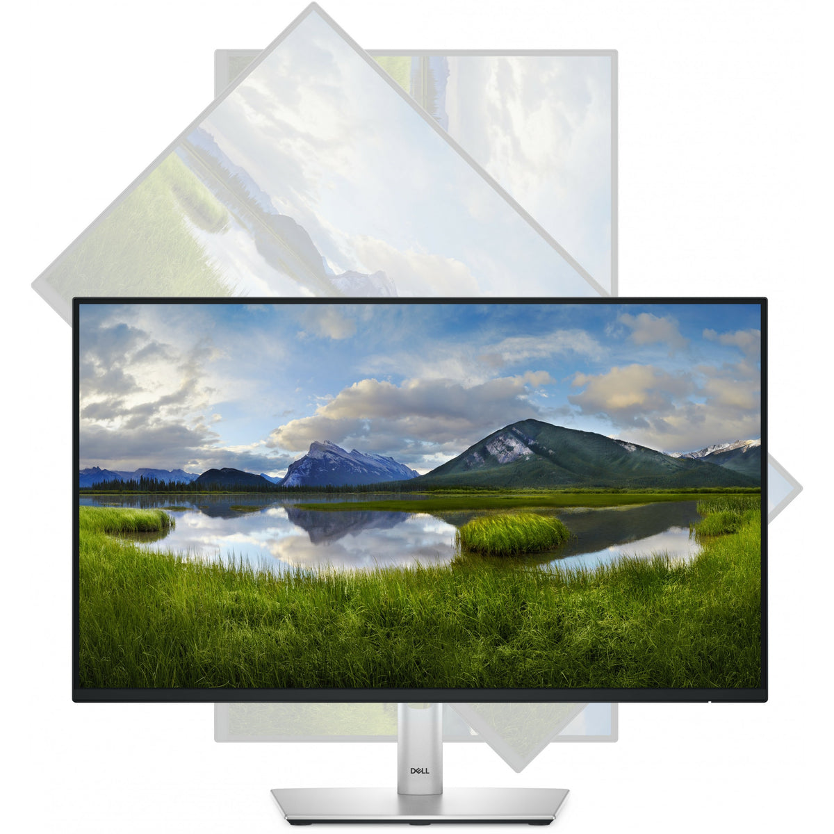 60.47cm/23.8" (1920x1080) Dell P2425H 16:9 FHD IPS 5ms 100Hz HDMI DP VGA USB-C Black/Silver