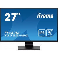 68.6cm/27" (1920x1080) iiyama ProLite T2752MSC-B1 16:9 FHD IPS Touch 5ms 60Hz HDMI DP USB Speaker Black