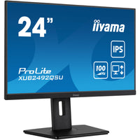 61cm/24" (2560x1440) iiyama ProLite XUB2492QSU-B1 16:9 WQHD IPS 0.5ms 100Hz HDMI DP USB Speaker Pivot Black