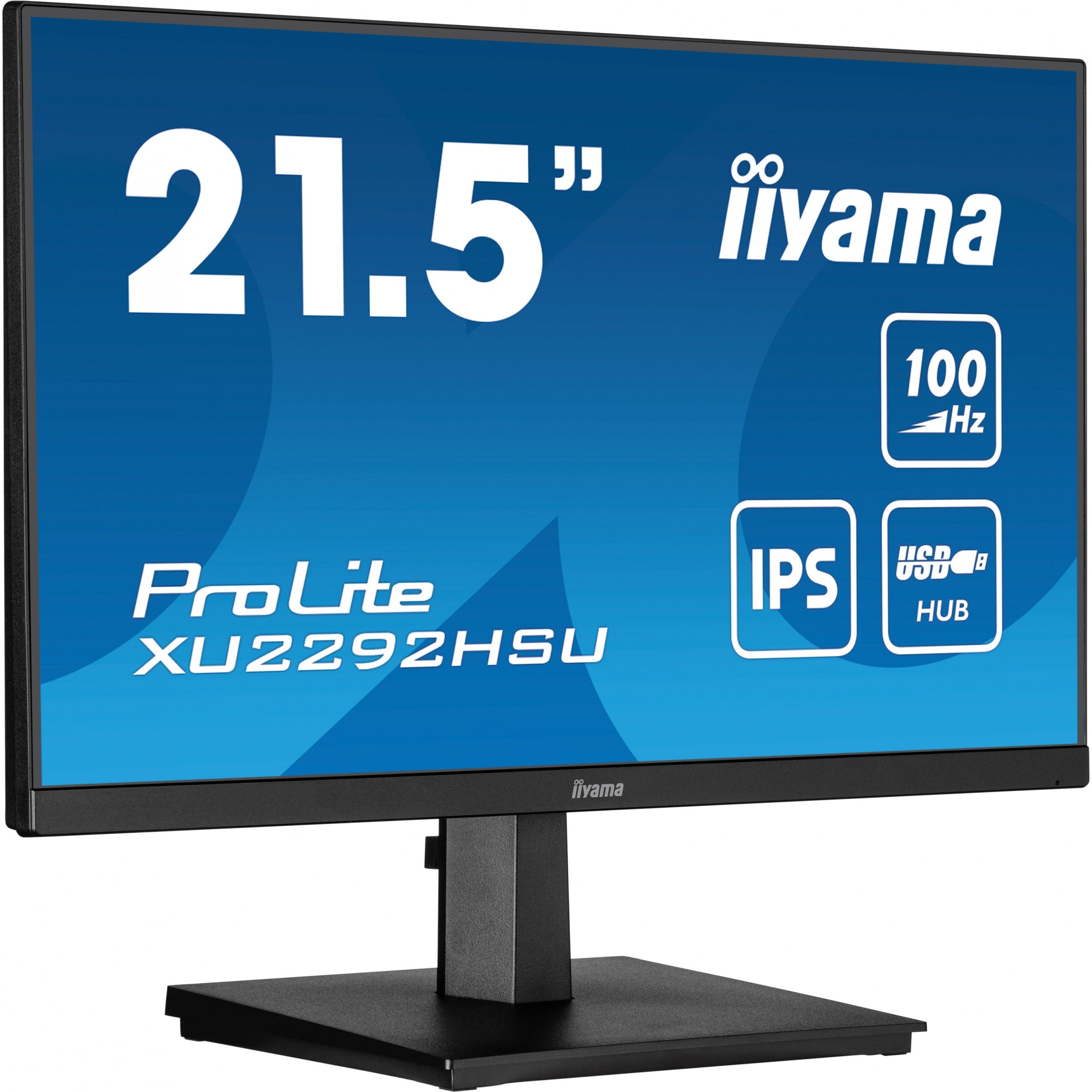 IIYAMA 54.5cm (21.5") XU2292HSU-B6 16:9 HDMI+DP+USB IPS bl.