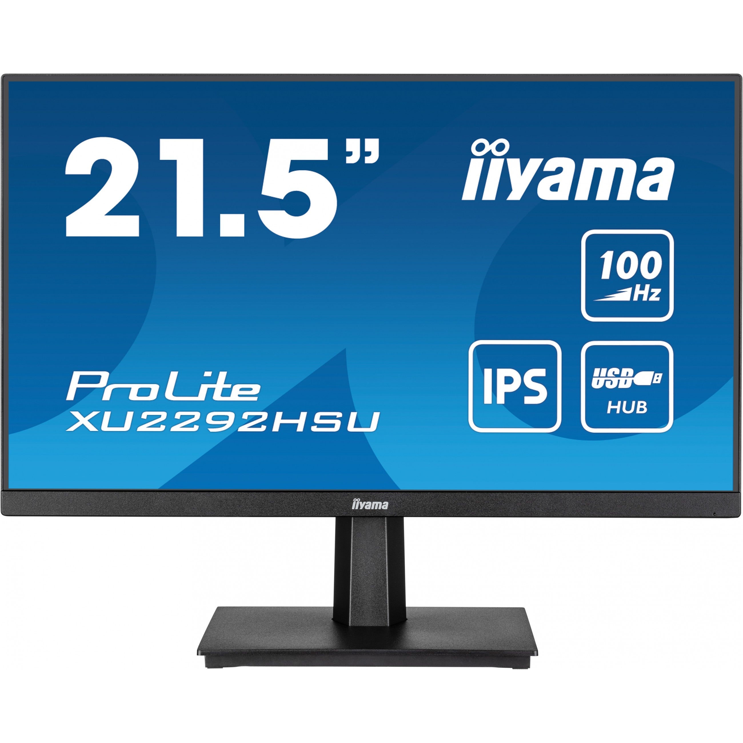 IIYAMA 54.5cm (21.5") XU2292HSU-B6 16:9 HDMI+DP+USB IPS bl.