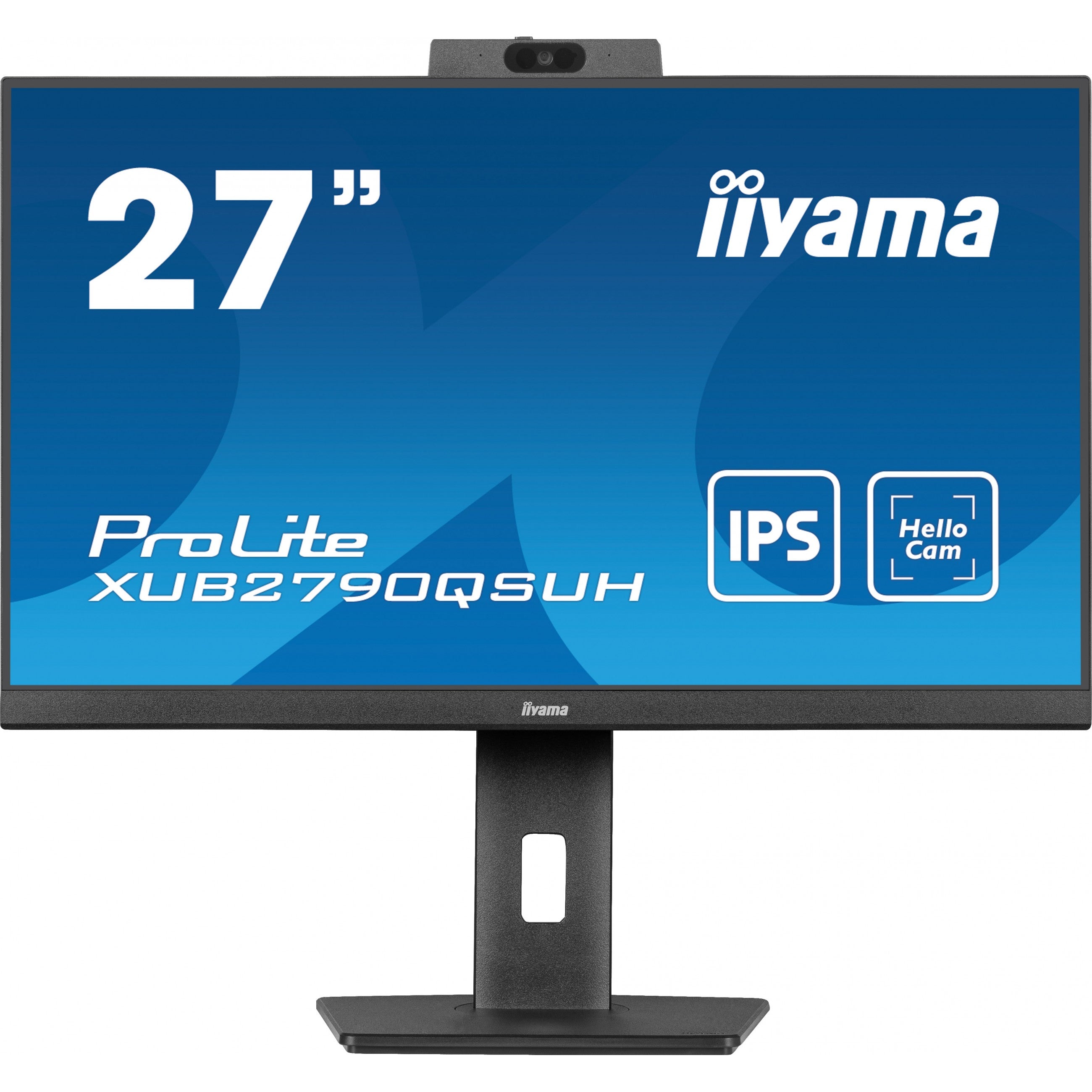 68.5cm/27" (2560x1440) iiyama ProLite XUB2790QSUH-B1 16:9 QHD IPS 0.4ms 100Hz HDMI DP USB-C KVM Speaker Pivot Black