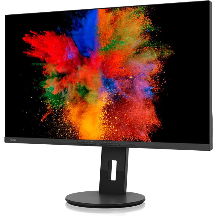 68.5cm/27" (2560x1440) Fujitsu P2711 TS 16:9 QHD IPS 5ms HDMI DP USB-C Speaker Pivot Black