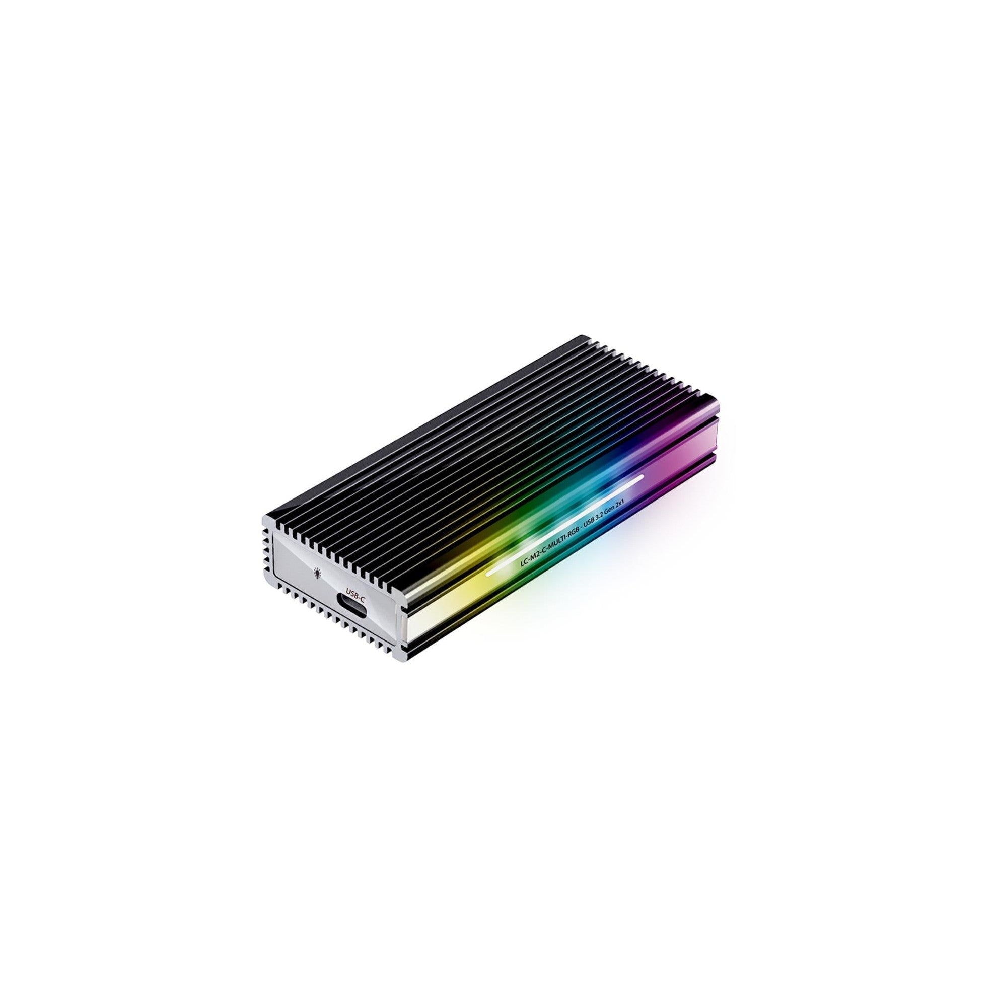 LC-Power ext. M.2 Gehäuse LC-M2-C-MULTI-RGB