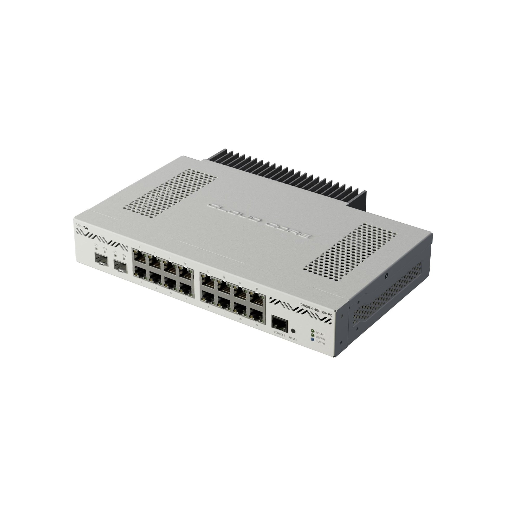 MikroTik CCR2004-16G-2S+PC: Cloud Router