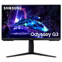 Samsung 61cm/24" (1920x1080) Samsung Odyssey G3 S24DG300EU 16:9 FHD VA 1ms 180Hz HDR10 HDMI DP Pivot Black