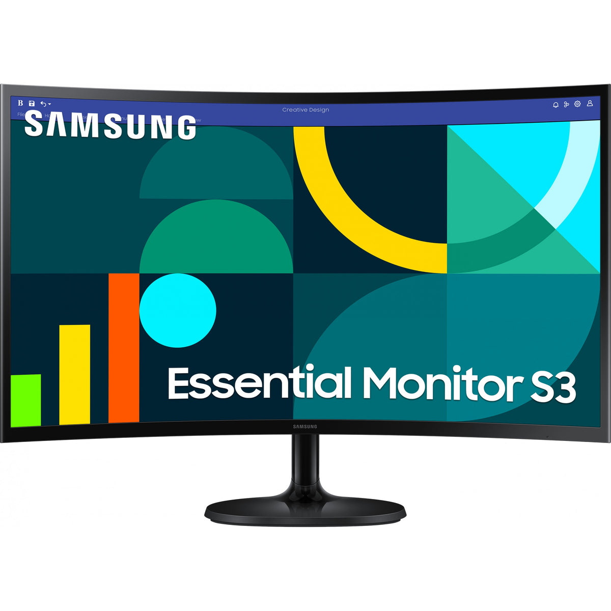 68.6cm / 27" (1920x1080) Samsung LS27D364GAU 16:9 Essential S36GD 4ms Full HD Noir