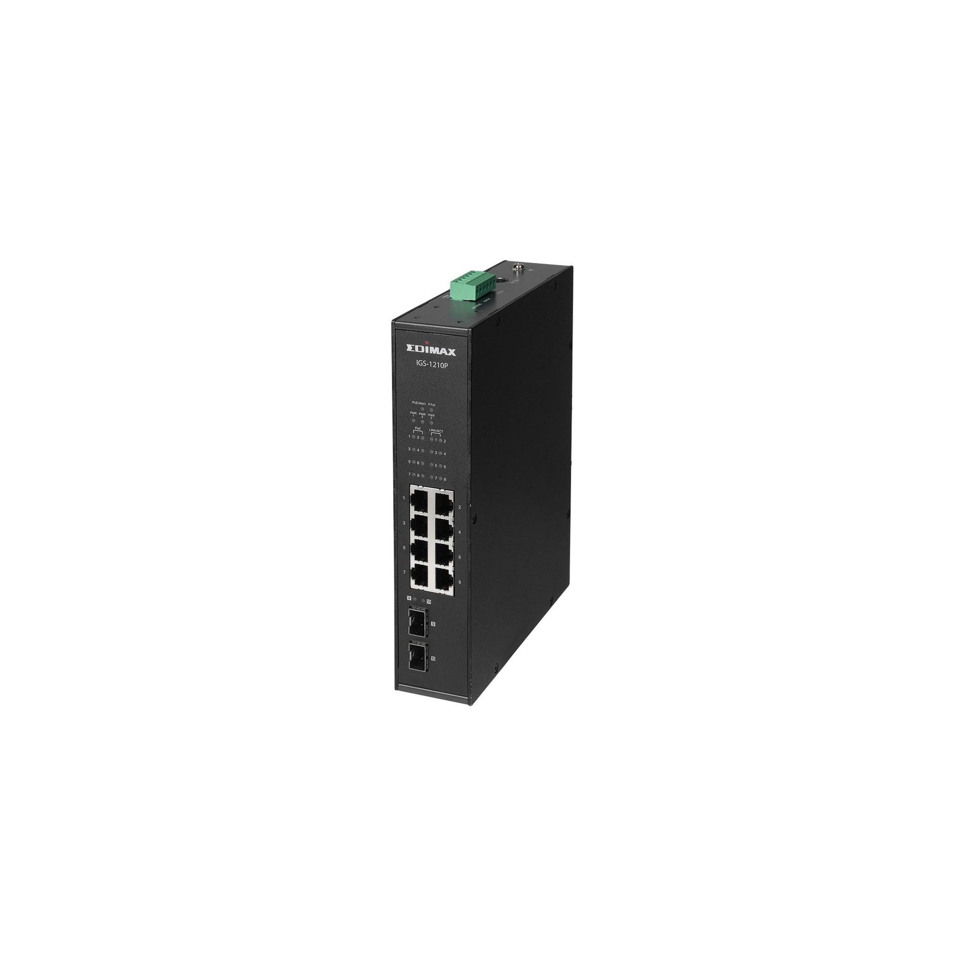 Edimax IGS-1210P Industrie 8-Port Swiitch