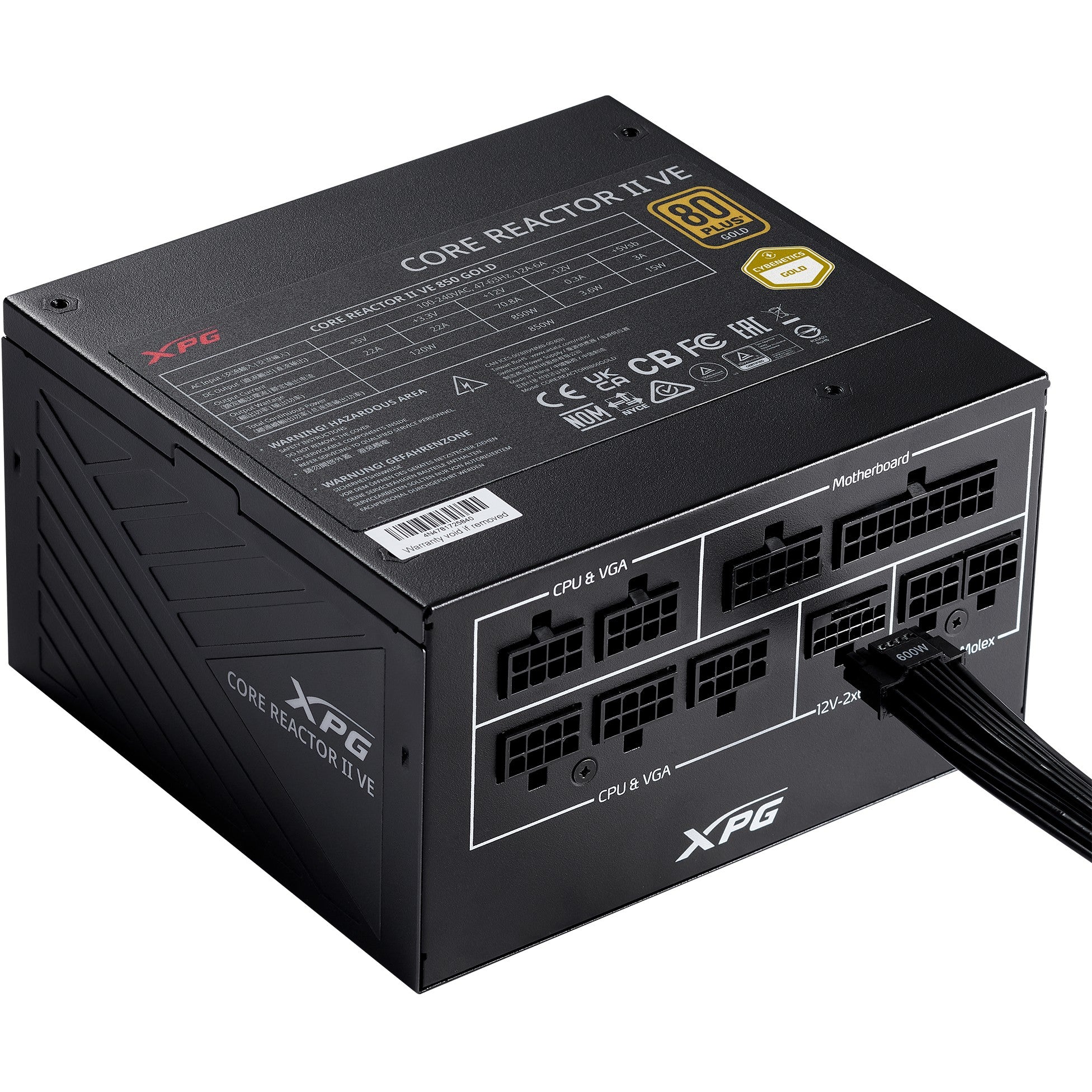 750W ADATA XPG CORE REACTOR II VE | 80+ Gold