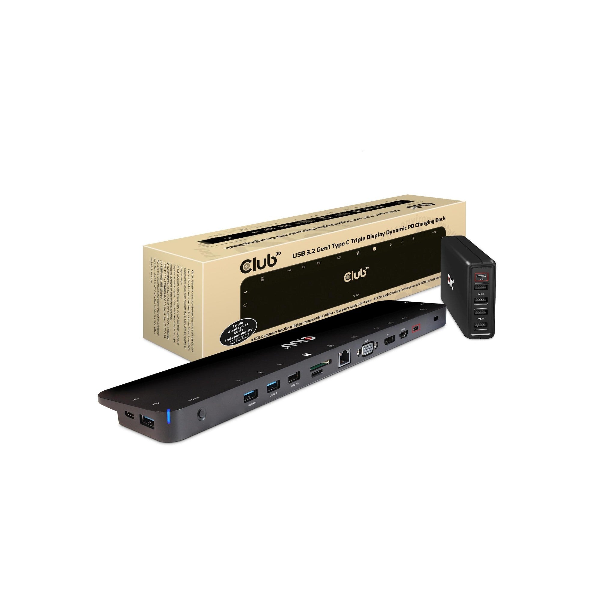 Club 3D, Dockingstation USB 3.2 Gen. 1