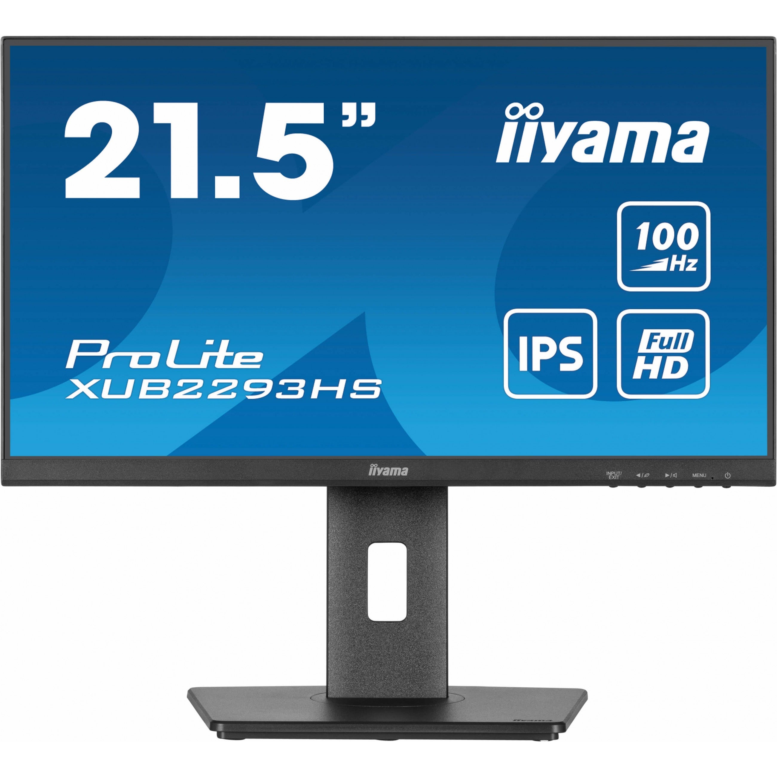 IIYAMA 54.5cm (21.5") XUB2293HS-B6 16:9 HDMI+DP IPS