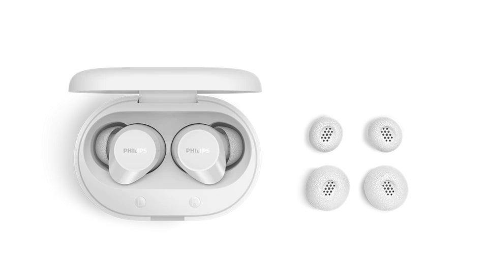 Philips TAT1300WT/00 Kopfhörer & Headset True Wireless Stereo (TWS) im Ohr Anrufe/Musik Bluetooth Weiß