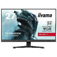 iiyama 68,6cm/27" (2560x1440) iiyama G-Master G2770QSU-B6 16:9 WQHD FastIPS 0,2ms 180Hz HDMI DP USB-Hub Speaker Black – Ansicht 2
