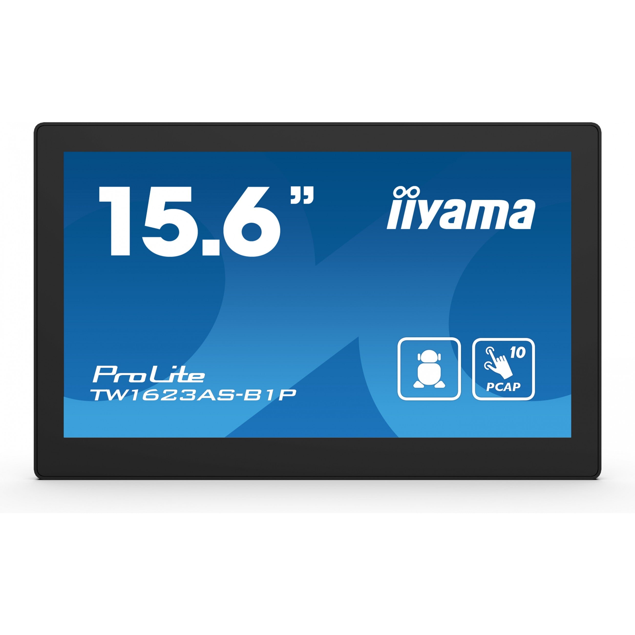 IIYAMA 39.5cm (15.6") TW1623AS-B1P 16:9 M-Touch miniHDMI