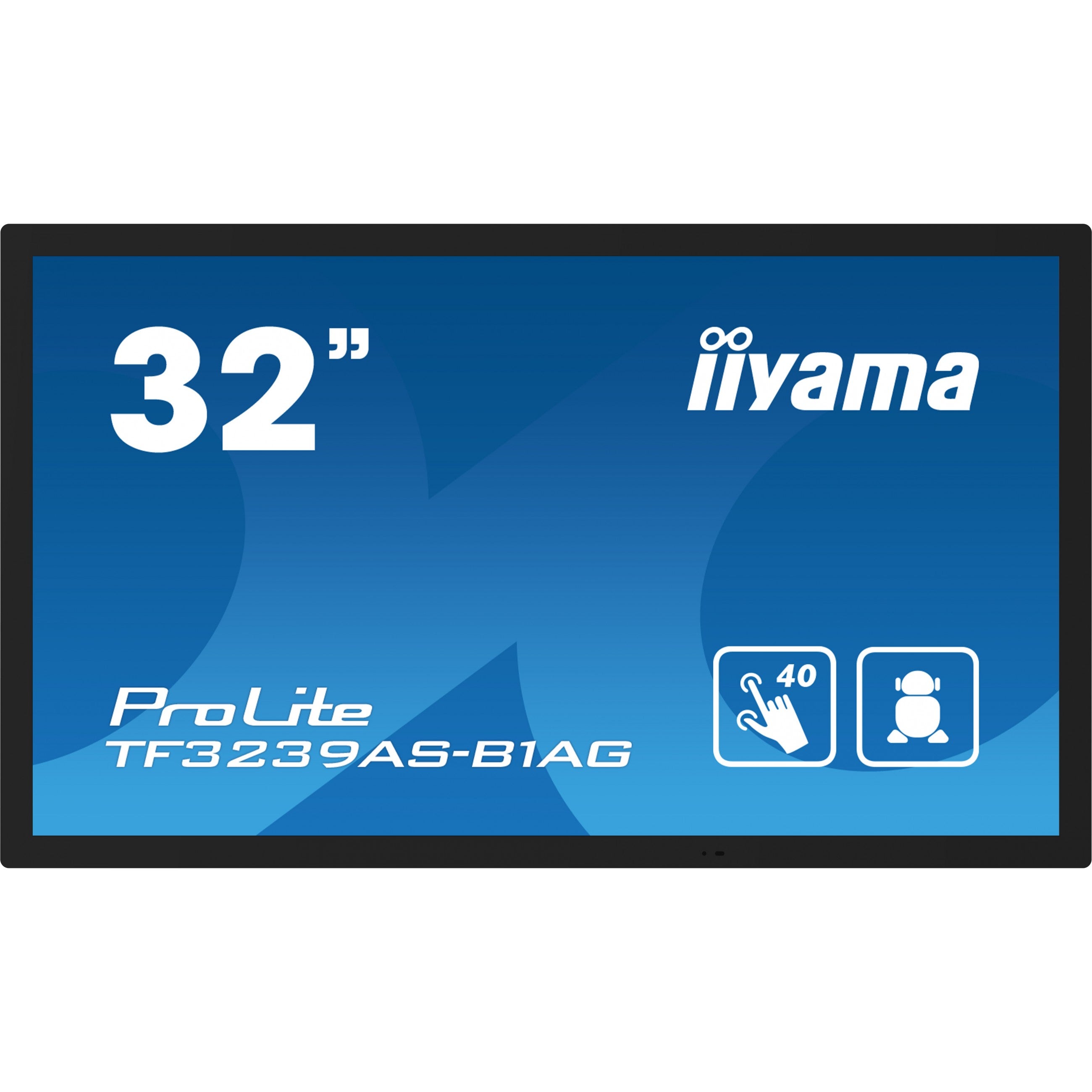 IIYAMA 80.0cm (31.5") TF3239AS-B1AG 16:9 M-Touch 2xHDMI+DP