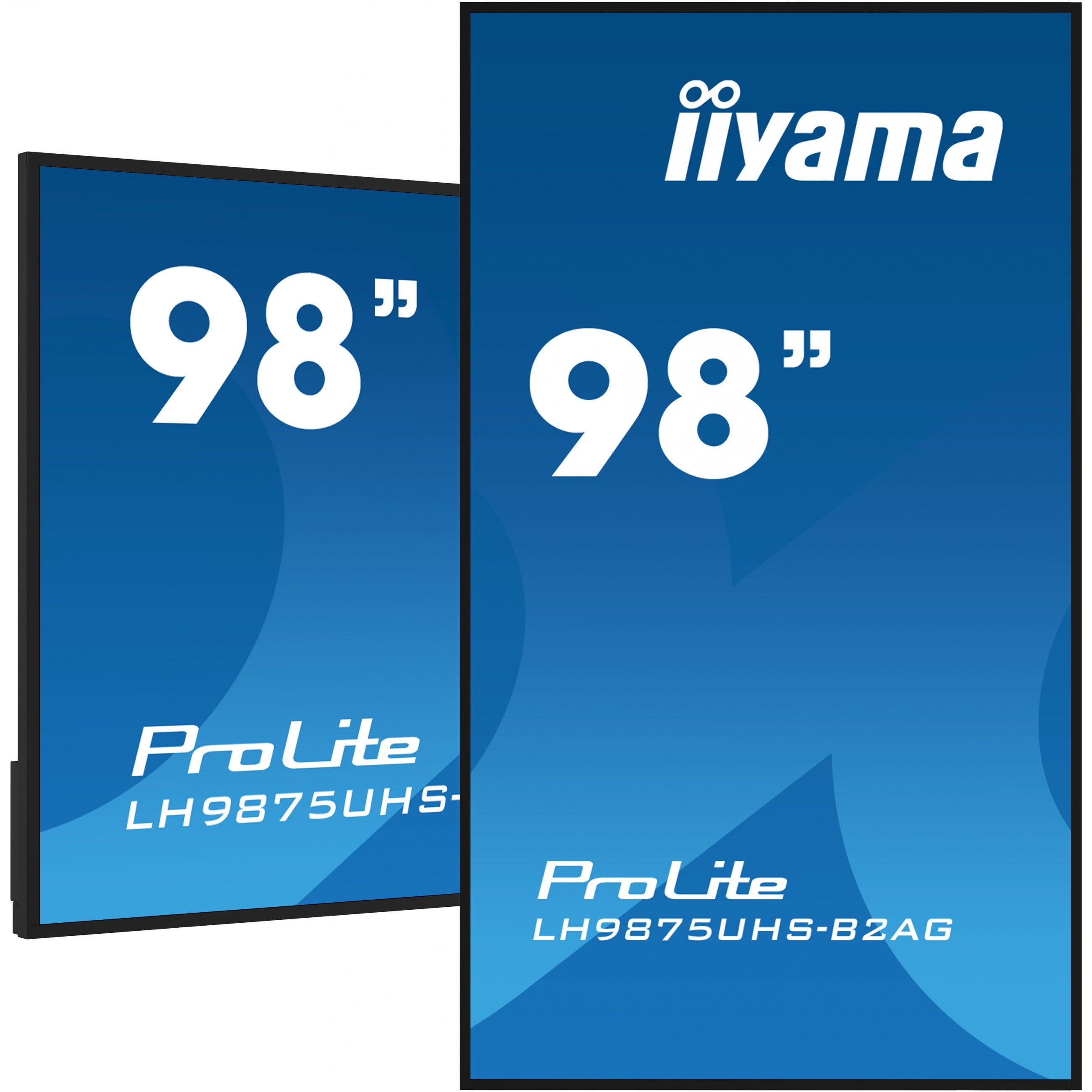 IIYAMA 247.7cm(97.5") LH9875UHS-B2AG 16:9 3xHDMI+DP+DVI 4K (Speditionsversand)