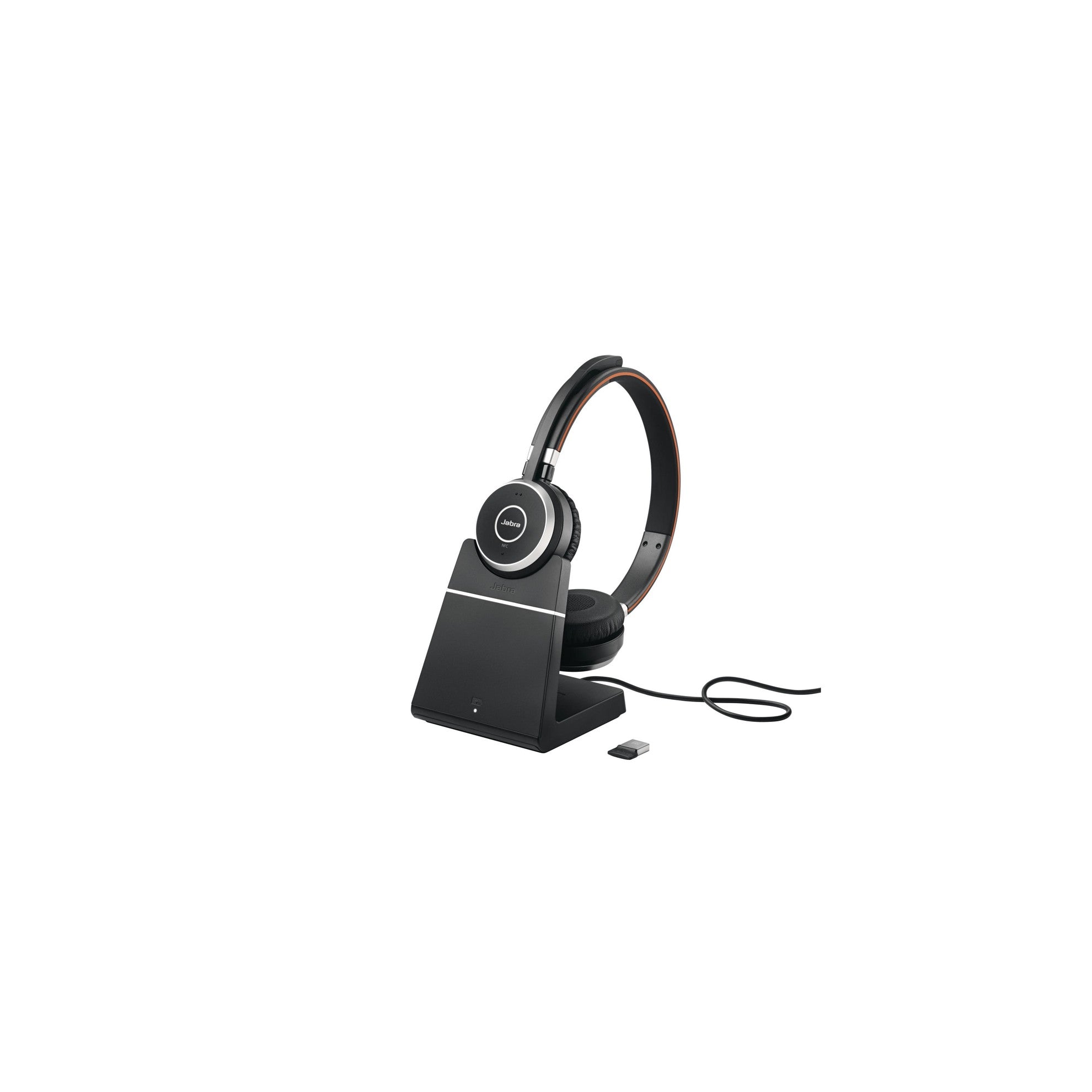 Jabra Evolve 65SE Duo MS inkl. Ladestation