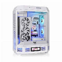 Thermaltake The Tower 600 ATX Mid Tower White Tempered Glass