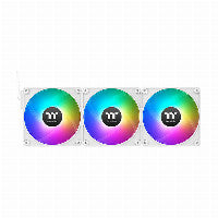 Thermaltake CT140 EX 140mm White ARGB Sync PWM Addressable RGB 90.3 CFM 3-Pack