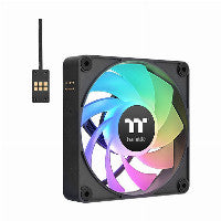 Thermaltake CT120 EX Reverse ARGB Sync 120mm Black PWM 65.82 CFM 3-Pack