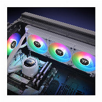 K Cooler Wasserkühlung Termaltake TH360 V2 Ultra ARGB Sync CPU Liquid Cooler Snow Edition All-In-One