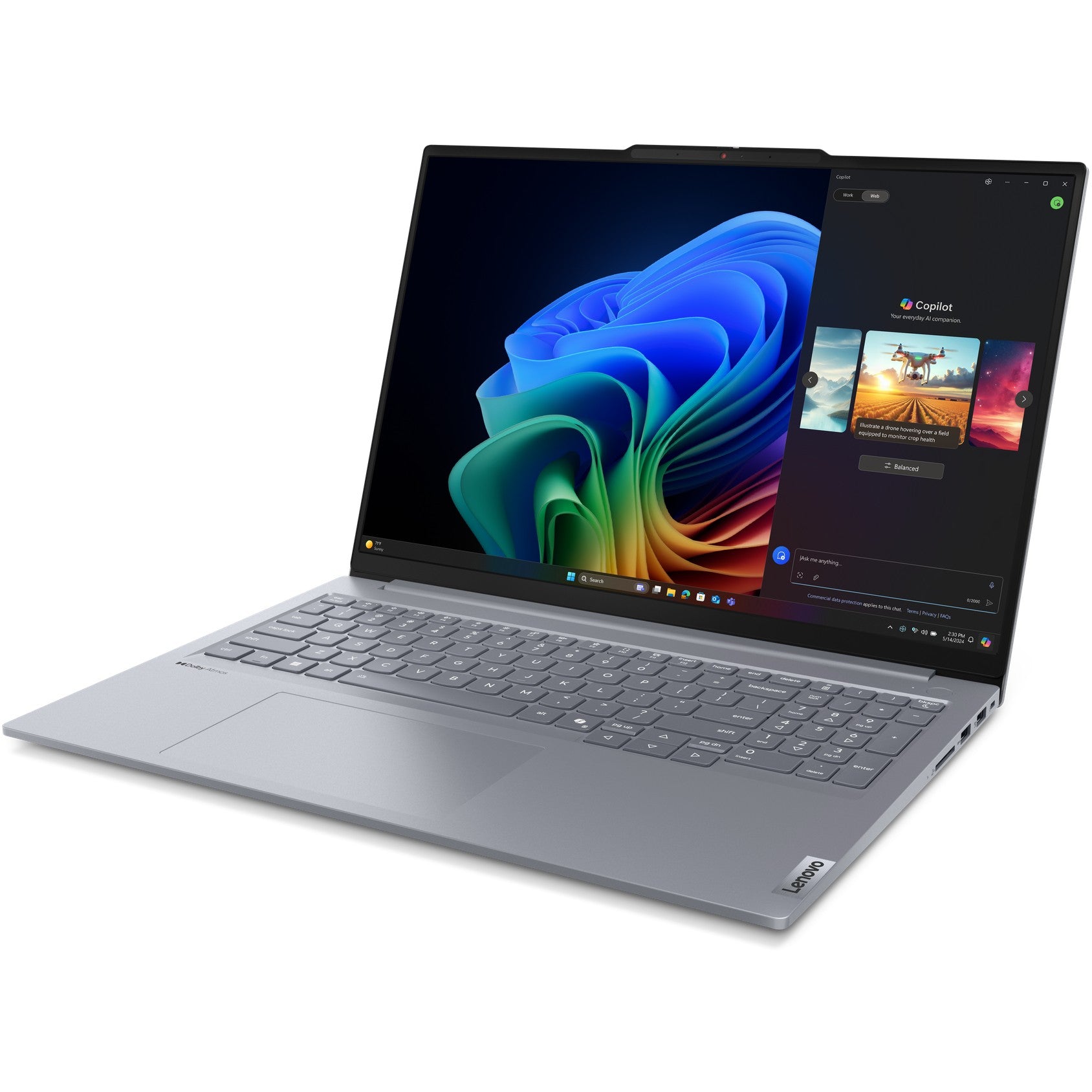 Lenovo AI ThinkBook 16 G7 QS X1P-42-100/16GB/512GBSSD/W11Pro/silver