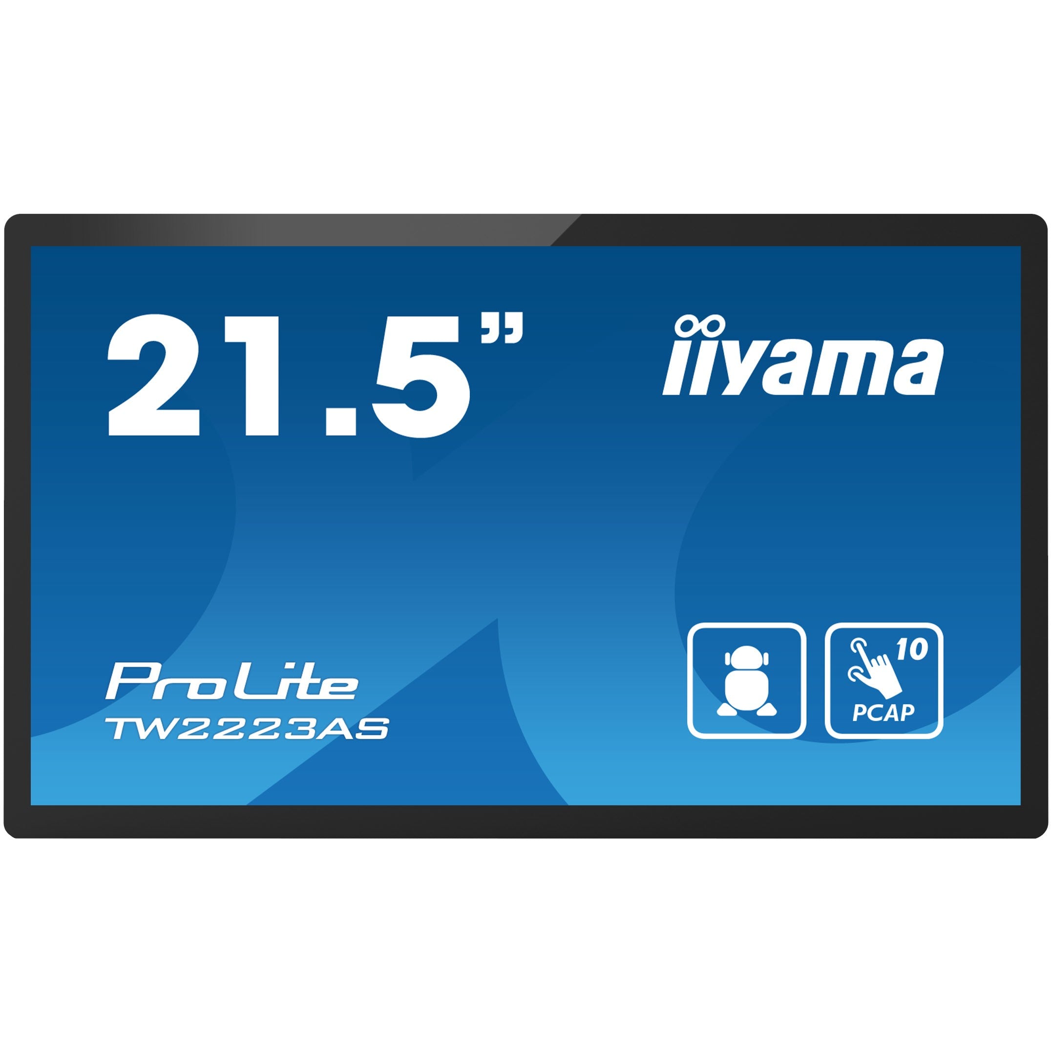 IIYAMA 55.0cm (21.5") TW2223AS-B2 16:9 M-Touch HDMI Android