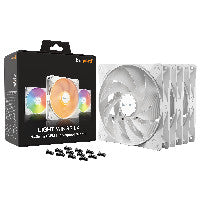 be quiet! 140mm be quiet! LIGHT WINGS LX PWM high-speed White Triple-Pack – Ansicht 5